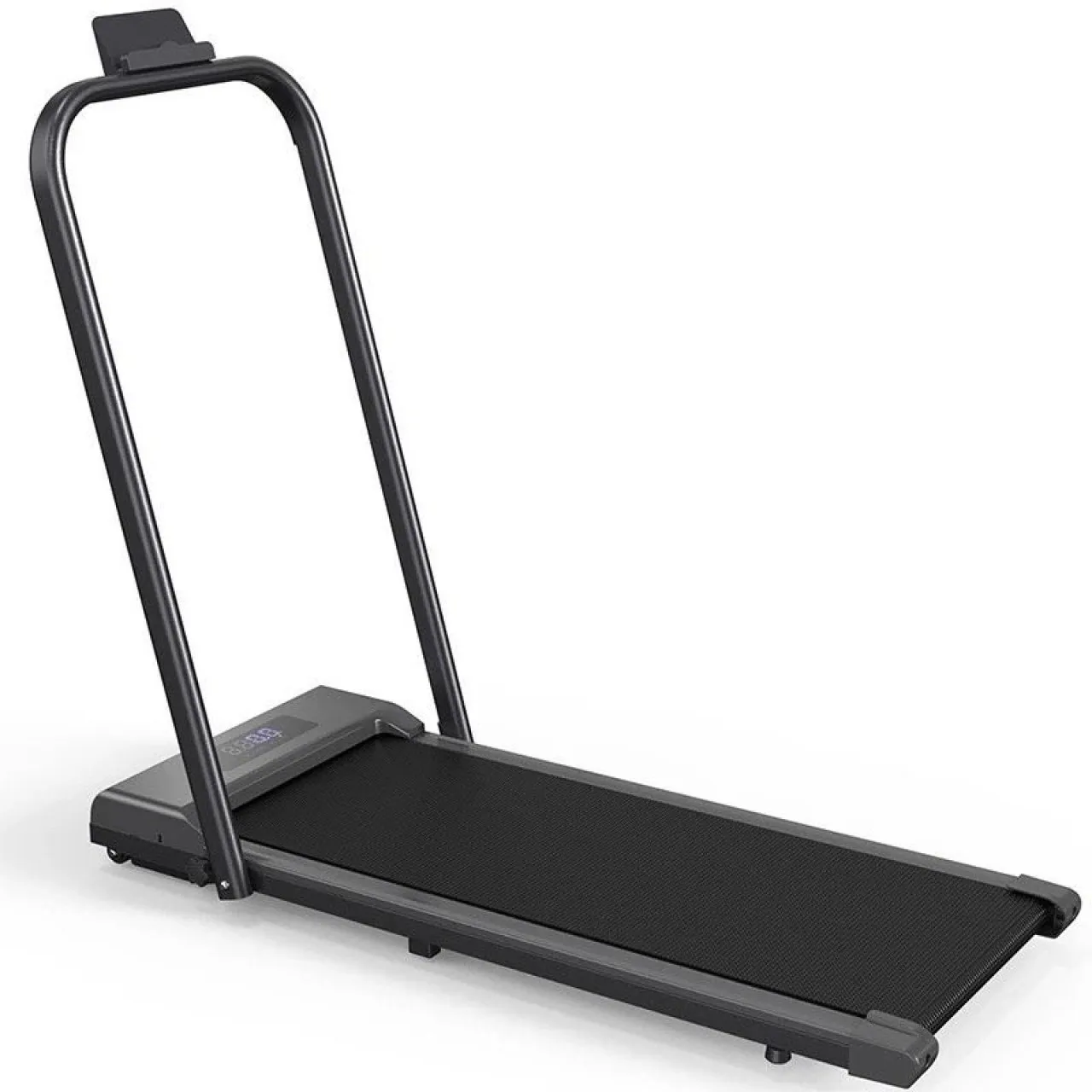 GL Portable Walking Treadmill with Handle, Remote Control & App Dual Mode – Black Motorized Treadmi…