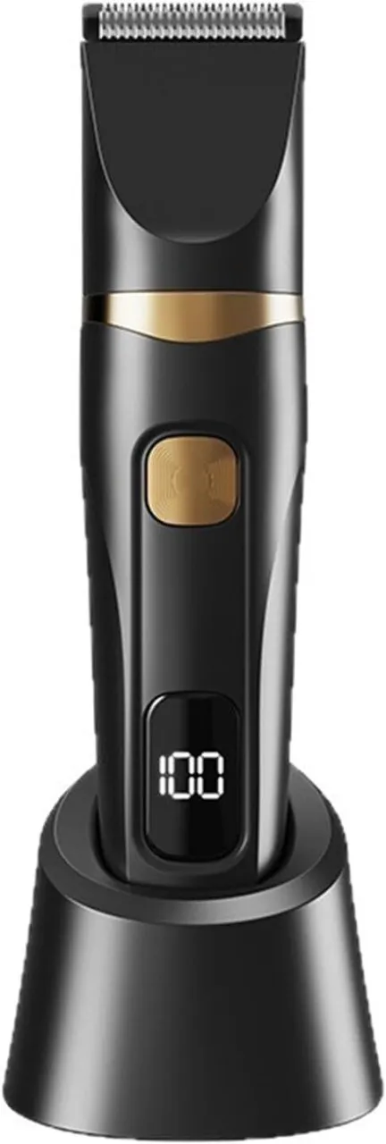 SHIJIN 3-in-1 Body Trimmer Waterproof Multifunction Body Hair Trimmer with Detachable Ceramics Blad…