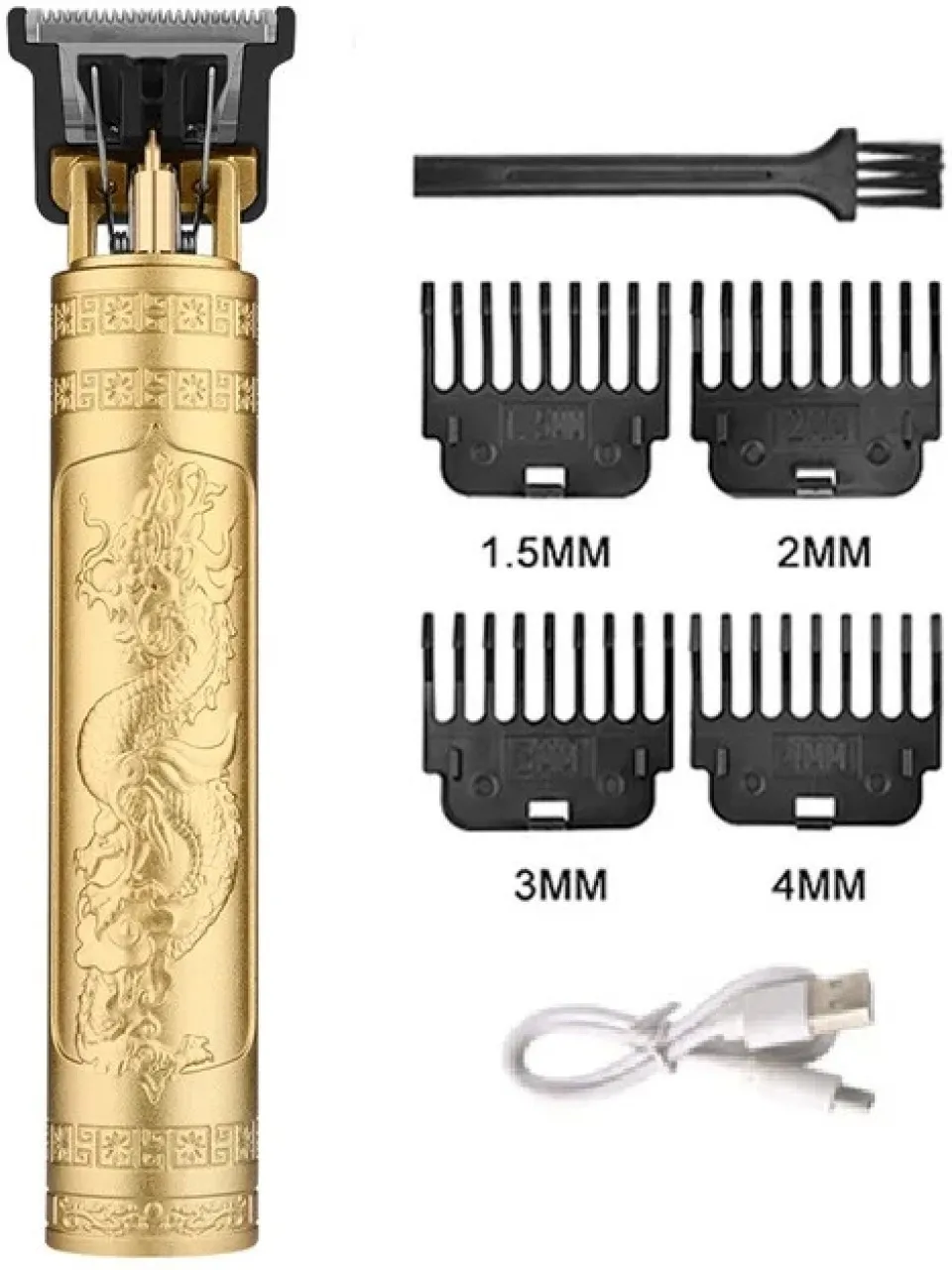 MAX (060-GoldDragon-Kit)T9 Electric Hair Cutting Machine Hair Clipper Beard Shaving Body Hair Trimm…