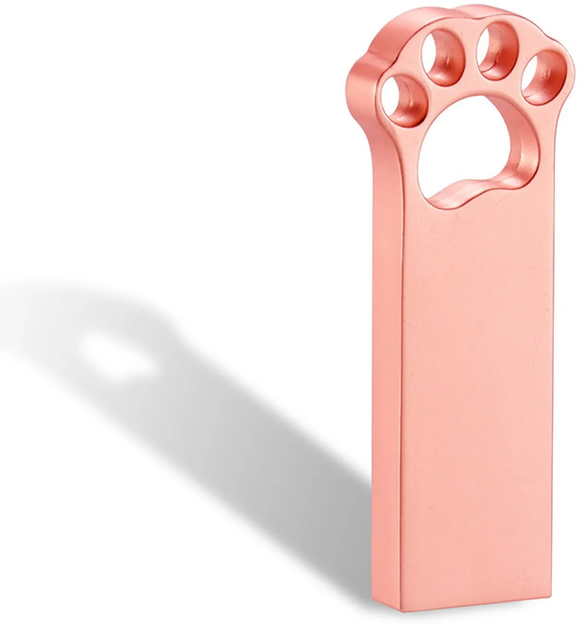 Solala U disk 128G, hand cat claw metal U disk personalized engraving U disk, flash drive 64 GB