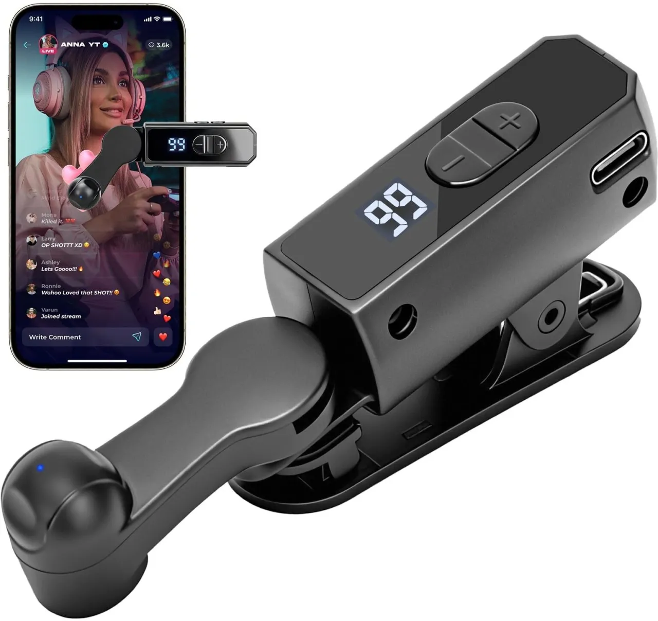 Tidecus Rechargeable Auto Clicker Rechargeable Auto Clicker, Phone Screen Device Speed Clicker for …