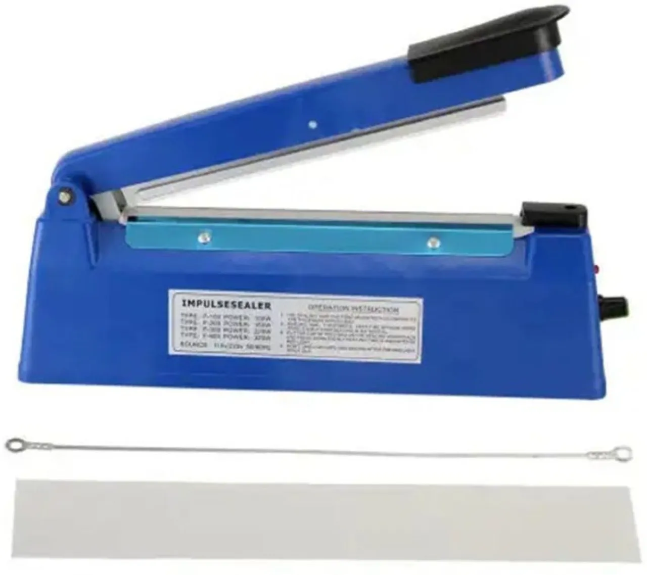 GL 300mm Manual Impulse Heat Sealer Manual Vacuum Bag Sealer