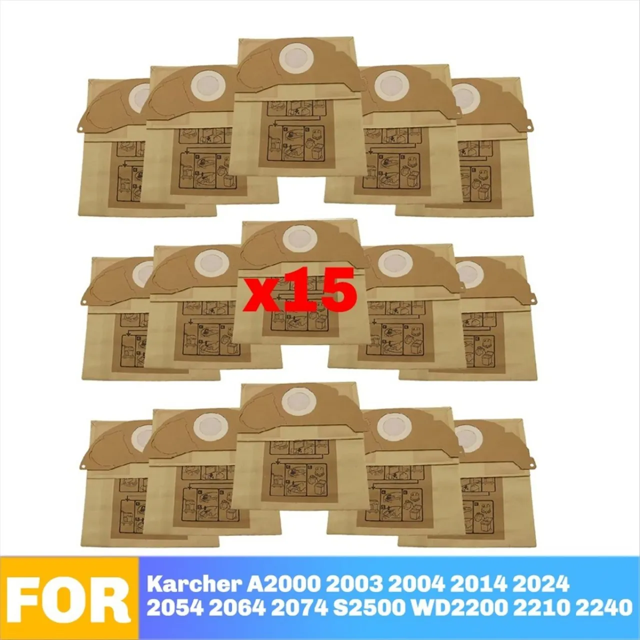 XiYuaYE VCB3-642 Disposable Vacuum Cleaner Bag