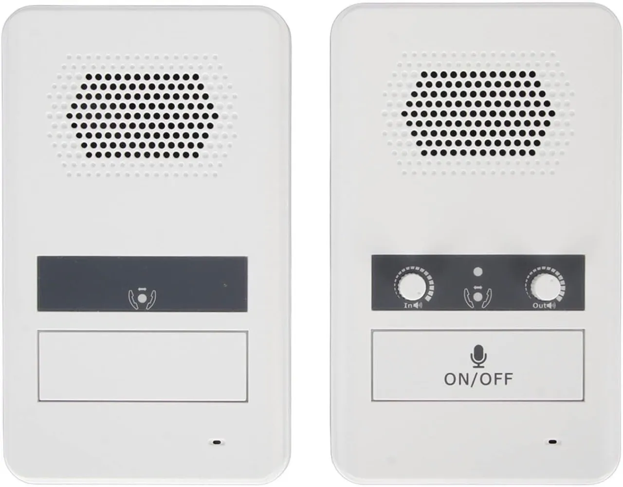 SIZE Window Speaker Intercom System,Dual Way Anti Interference Sensitive Intercommunication Microph…