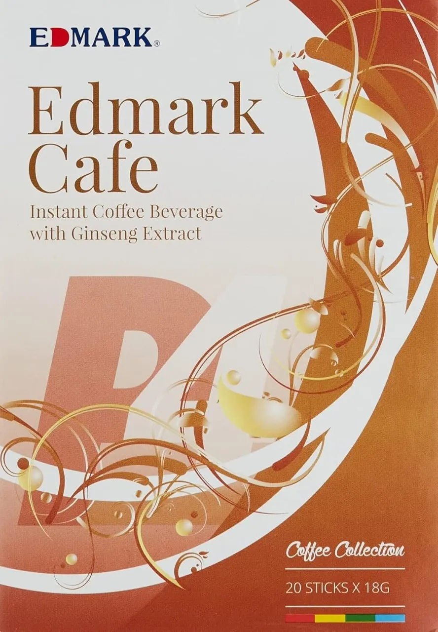 EDMARK Ginseng Coffee Pods | Arabica Coffee Blend Infused w/Ginseng | Supports Energy, Focus, Vital…
