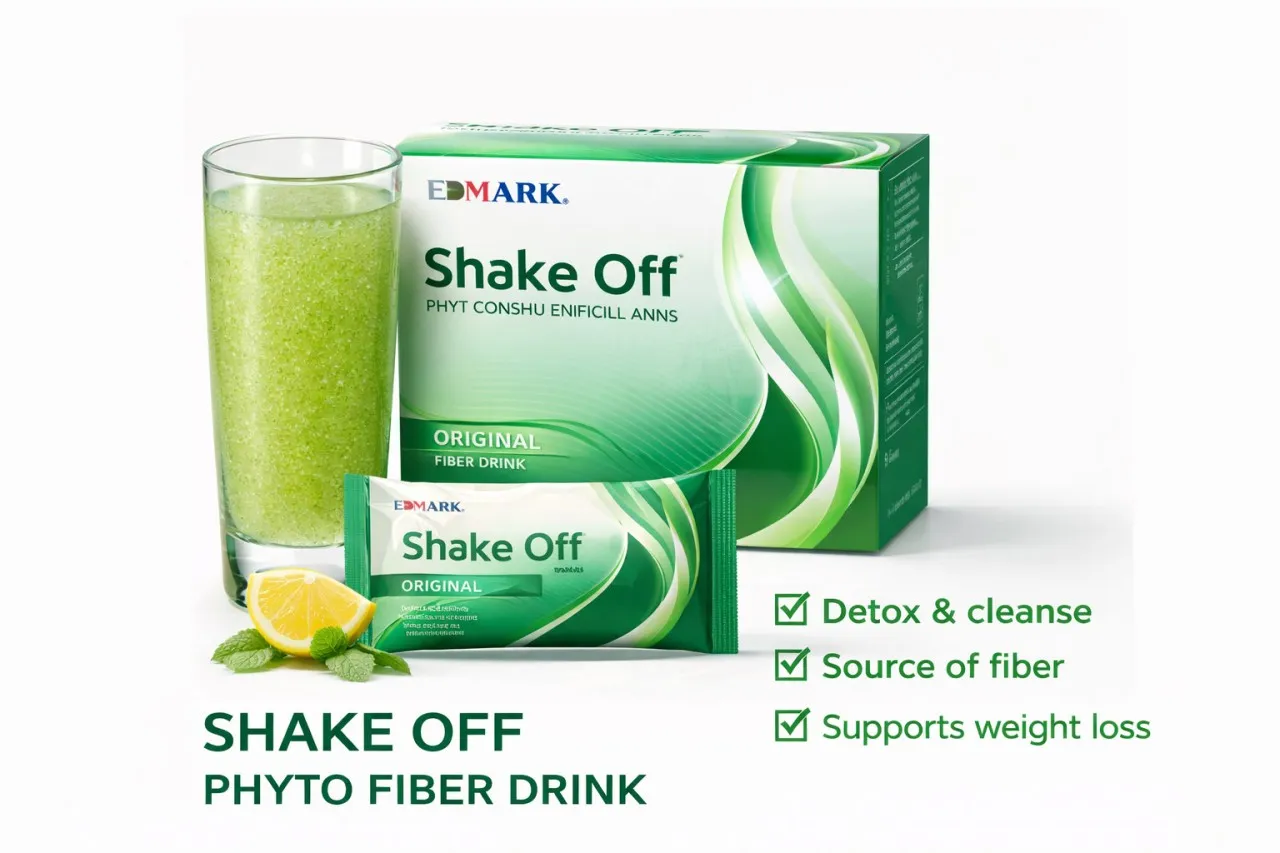 EDMARK Shake Off Phyto Fiber Drink – Natural Detox & Digestive Cleanse