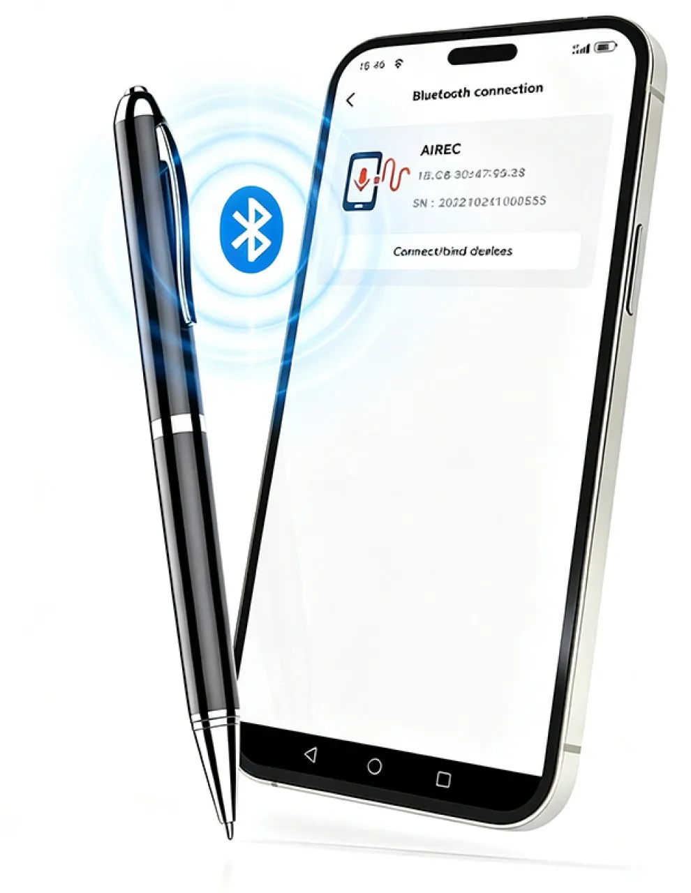 Duomi 32GB AI Smart Voice Recorder with Real-Time Transcription Translation and AI Summary Bluetoot…