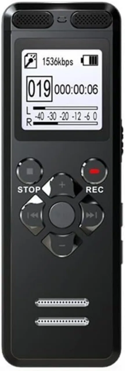WEIWEISTORE Professional Voice Activated Digital NA Voice Recorder