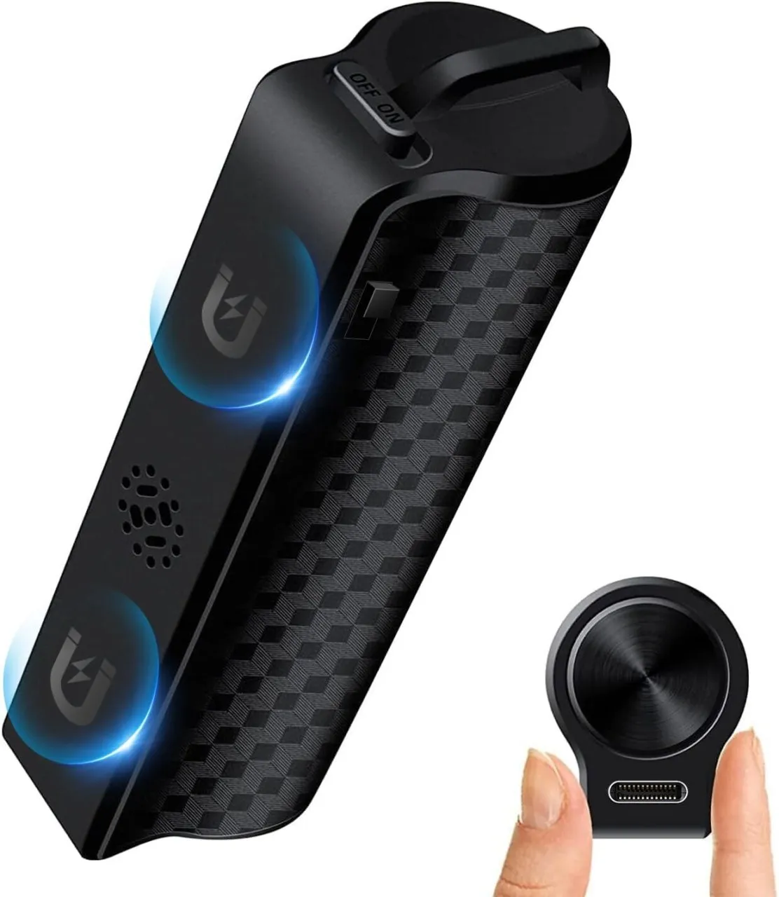 Granty Magnetic Recording Device with 30 Days Continuous Recording Device Mini Voice Recorder Recha…