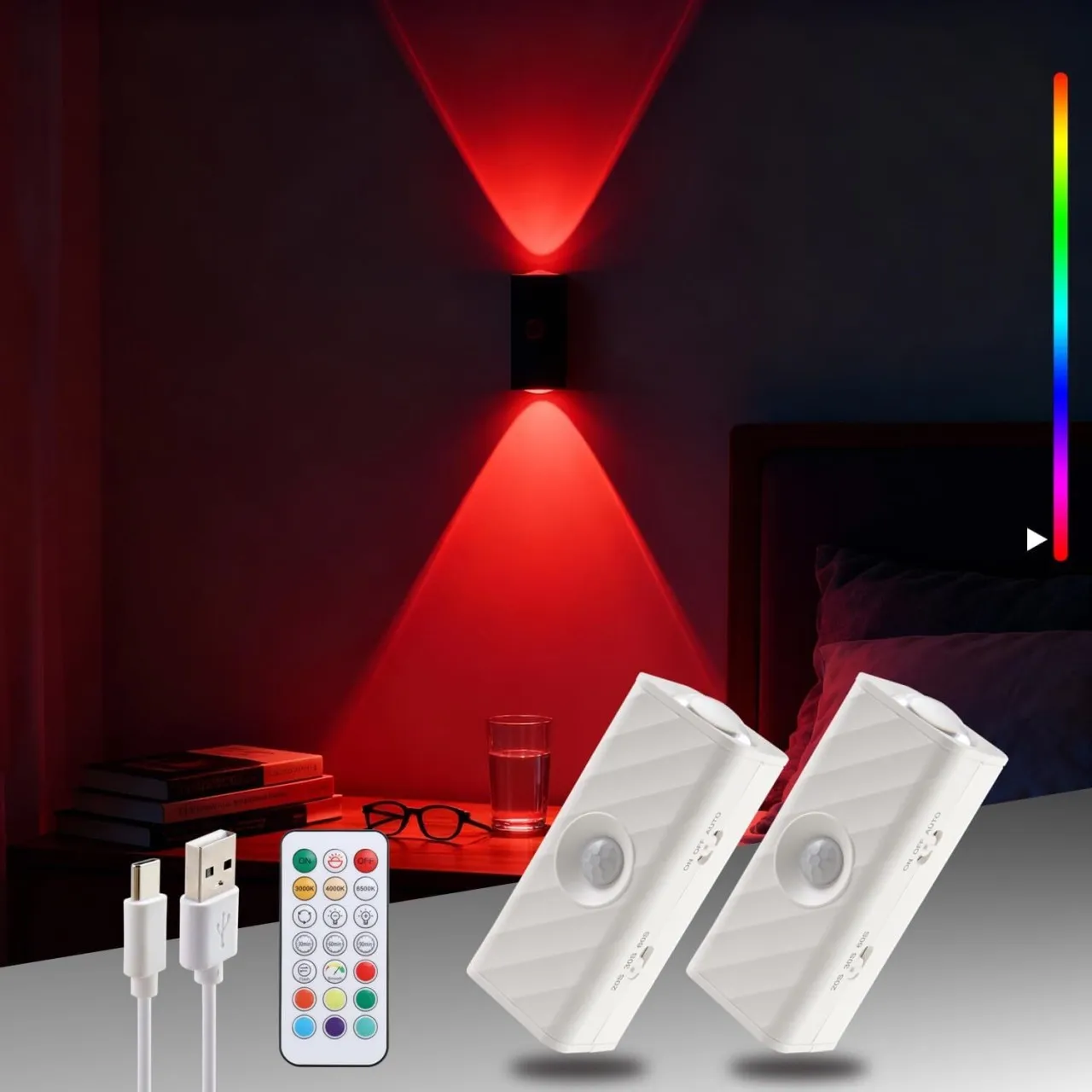 Duomi Picture Light Wall Lamp With Bulb