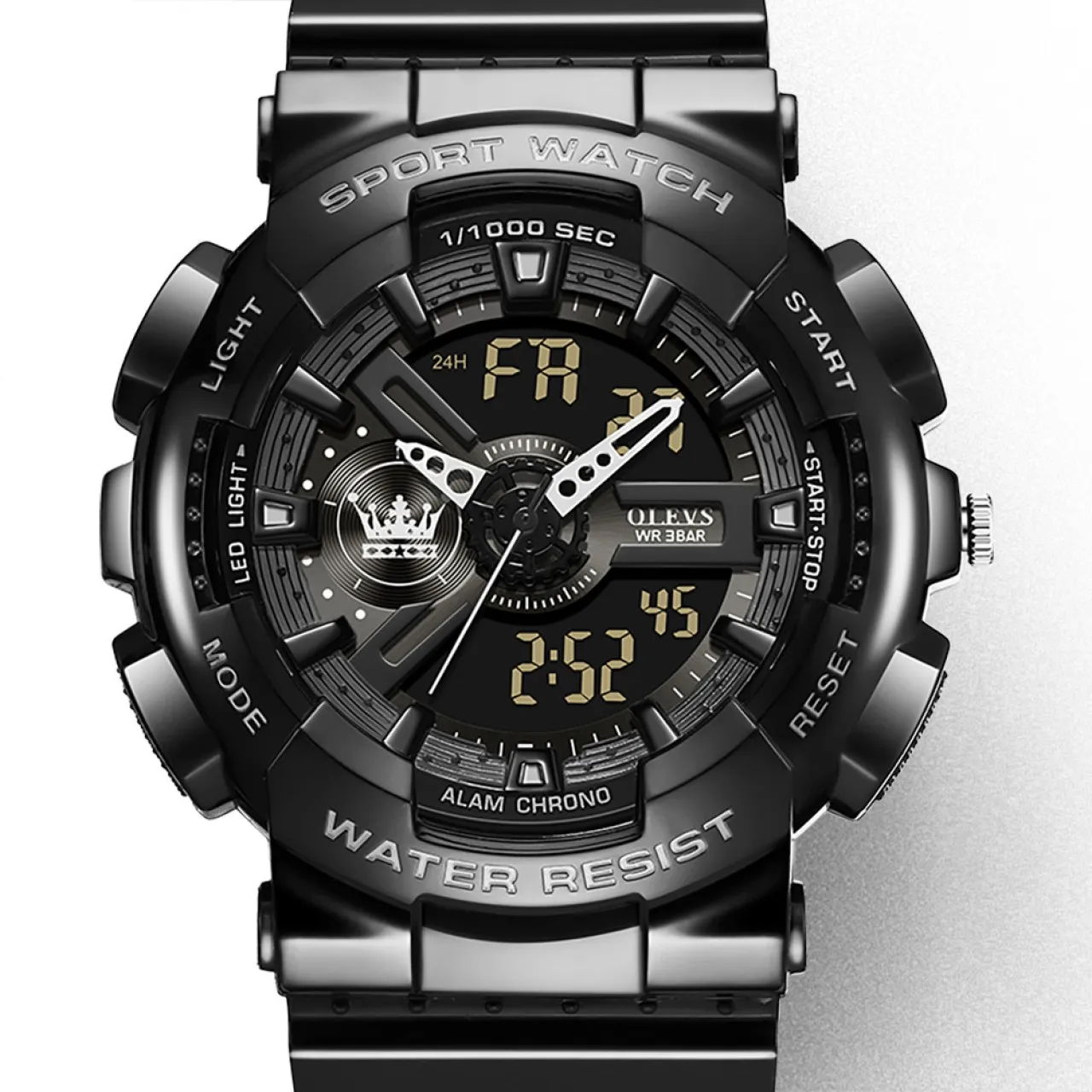 span 1102 Analog-Digital Watch  - For Men & Women