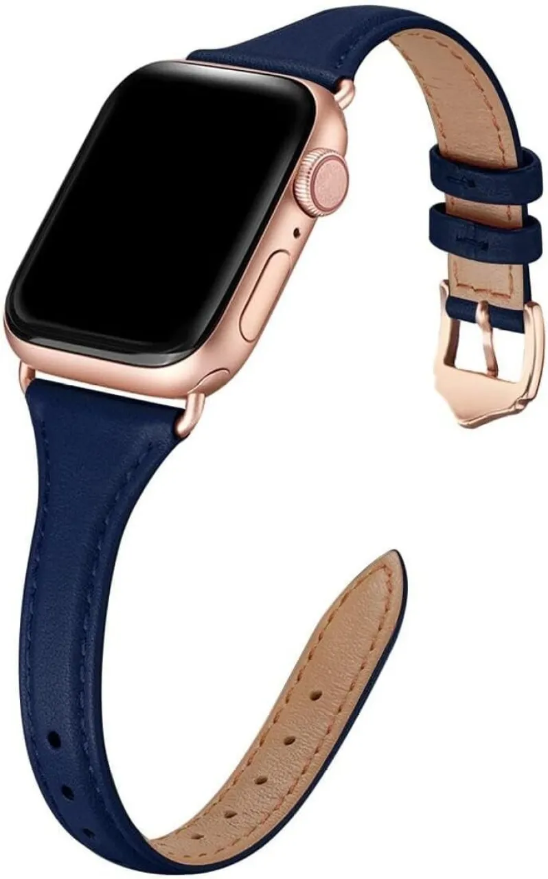 NEXUS Leather Band Compatible 22 mm Silicone Watch Strap