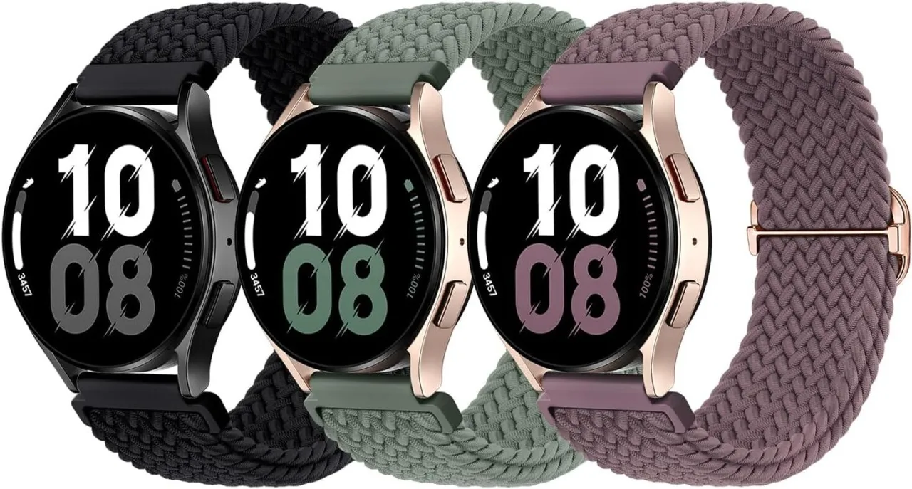 NEXUS 20mm Watch Bands Compatible with Samsung Galaxy Watch 7 FE 6 5 4 40mm 44mm, Galaxy Watch 6 4 …