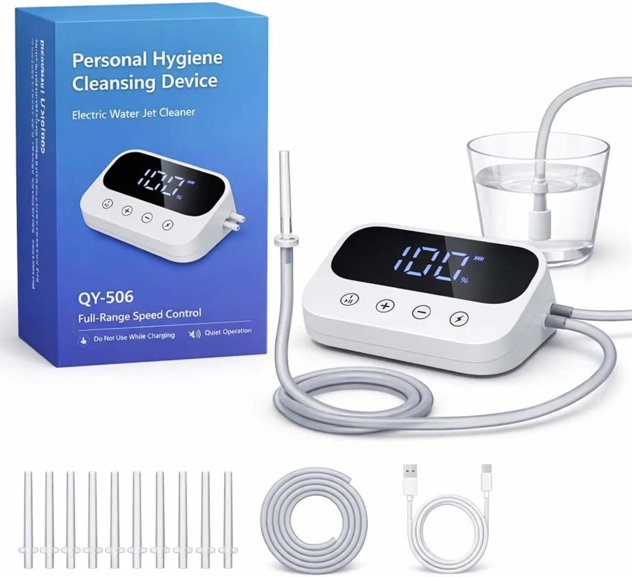 Fariedl Electric Enema Pump Home Colonic Kit for Colon Cleanse, Adjustable Pressure Colonics Home C…