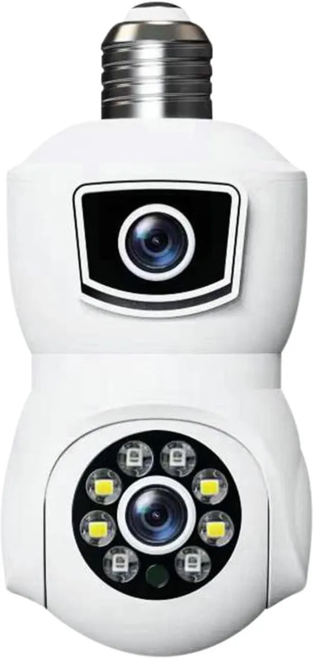 LIUHUI Wireless Camera WiFi Security Light Bulb Camera 4mp Hd Cameras for Home Security Cameras Wir…