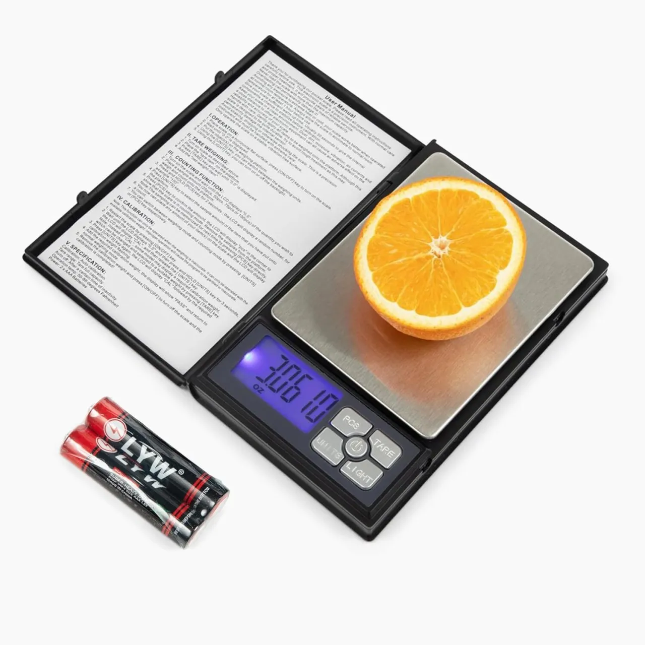 HYinjin Generic Digital Scale, Notebook Series with Accuracy 0.01gX500g Food, Kitchen, Herbs, Spice…