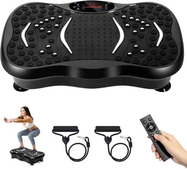 Pro-Sportz Intelligent Vibration Plate Exercise Machine Whole Body Workout Ab Exerciser