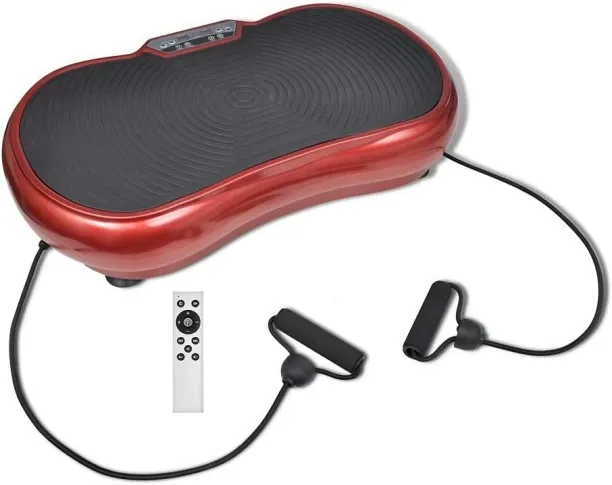 GL Ultrathin Vibration Plate Machine – Compact Whole Body Slimming & Toning Platform with Remote & …