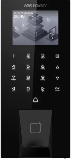 Hikvision 1 Mbps Fingerprint Access Control Terminal - New Model Access Point