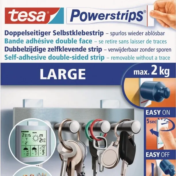 TESA Powerstrips Large Adhesive