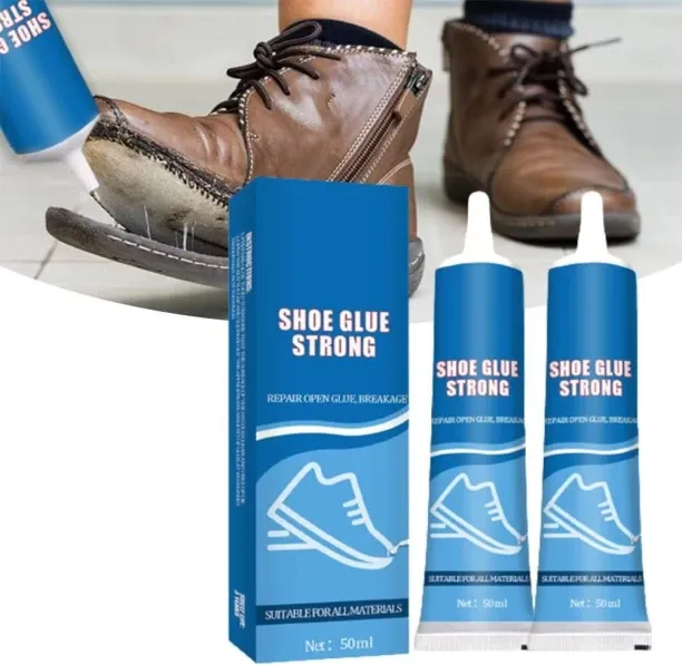 WEIWEISTORE Strong Shoe Glue, Sole Repair Adhesive, Strong Shoe Glue Fix Soles Heels, Instant Profe…