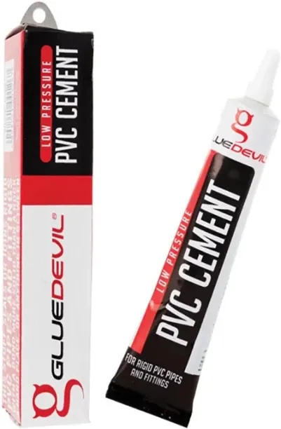 Glue Devil PVC Weld Cement Low PGlue Devil PVC Weld Cement Low Pressure - 50mlressure 50 ml Adhesiv…