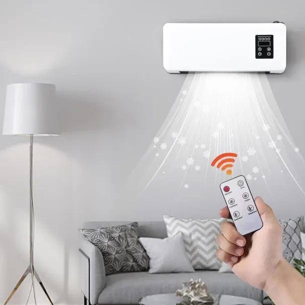 Maddox Grey 30 BTU (3-in-1 Portable Wall-Mounted Heater & Fan) Dual Inverter Air Conditioner  - Whi…
