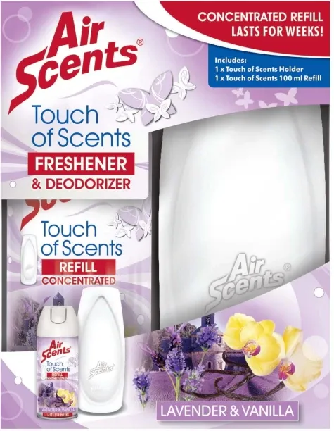 Air Scents Lavender, Vanilla Diffuser Set