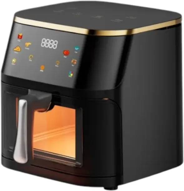 DIGI MARK 12L Digital Roaster Air Fryer Black Air Fryer