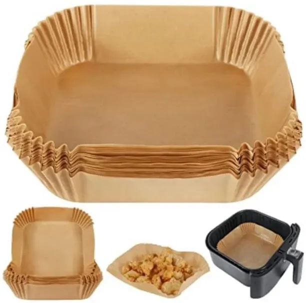 Nineteen04 Non Stick Air Fryer Liner 150 Pack Airfryer Tray