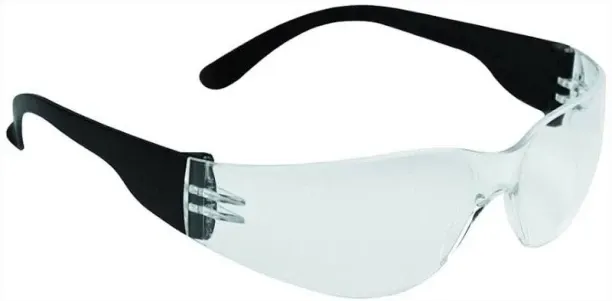 Umlozi Safety Eyewear - Protective Glasses - Clear & Black Wood-working  Safety Goggle