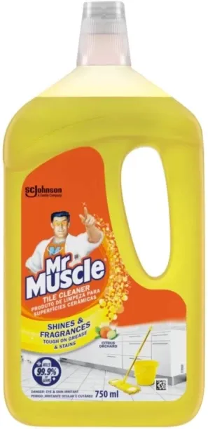 MR MUSCLE 5 in 1 Tile Cleaner Citrus Orchard (750 ml)