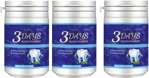 Solala Cleaning powder, tooth cleaning powder, whitening teeth, cleaning odor, freshening teeth, da…