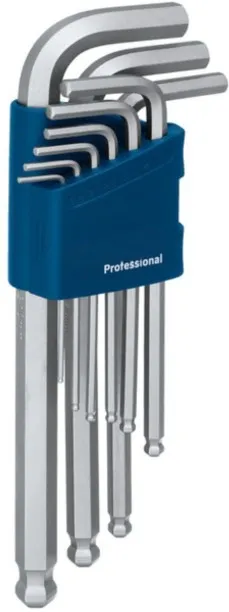 Elite Professional Hex Allen Key Set 9 Piece Allen Key Set