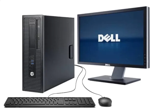 HP ProDesk Core i5 (6th Gen) (8 GB/256 GB/500 GB SSD/Windows 10 Pro/8 GB/19 Inch Screen) with MS Of…