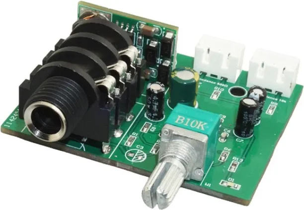 NANSHI Dynamic Microphone Capacitor Amplifier Preamplifier 6.5mm Interface 1 W AV Control Receiver