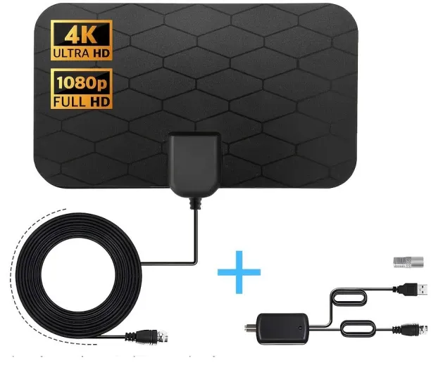 marevic TV Antenna Indoor Digital Antenna Portable TV Antenna for Local Channels Supports 4K 1080p …