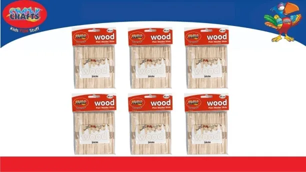 Crazy Crafts Wooden Sticks Do-it-yourself Kits Art and Craft Kit