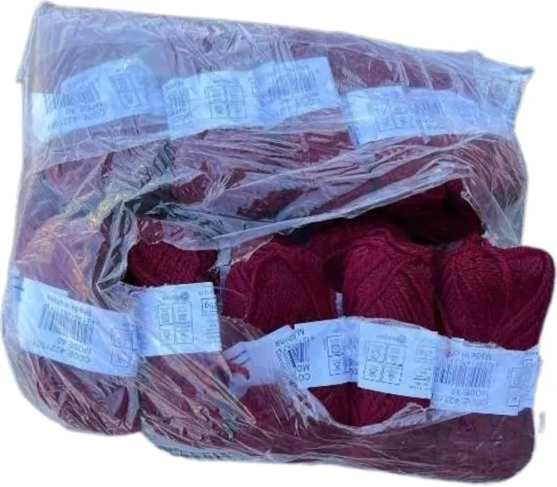 Miracle 4 Ply 4221501 Purplish Red Wool 25g Knitting Wool Art and Craft Kit