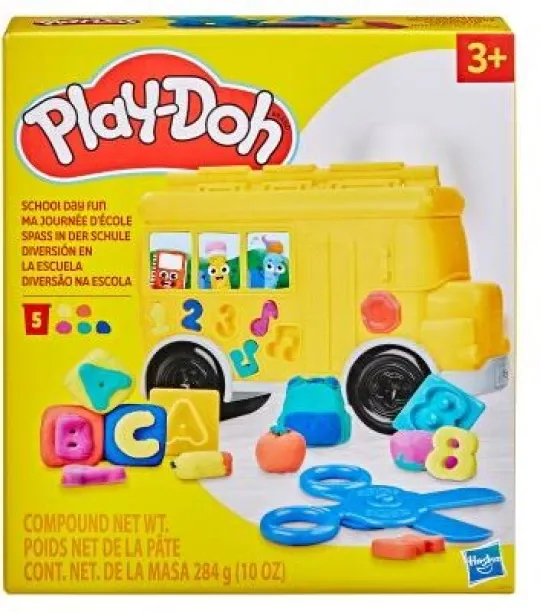 Play Doh SCHOOL DAY FUN Clay Art & Moulding Art and Craft Kit
