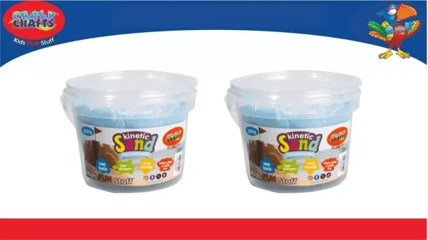 Crazy Crafts Kinetic Sand Clay Art & Moulding Art and Craft Kit