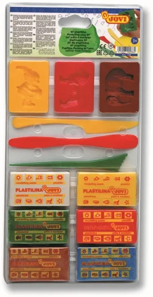 Maped Plastilina Modelling Clay Play Set 6 Pack 6 x Plastilina Bars + 3 Moulds + 6 Tools Do-it-your…