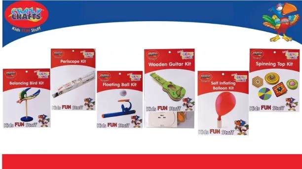 Crazy Crafts Mini Science Ranges Do-it-yourself Kits Art and Craft Kit