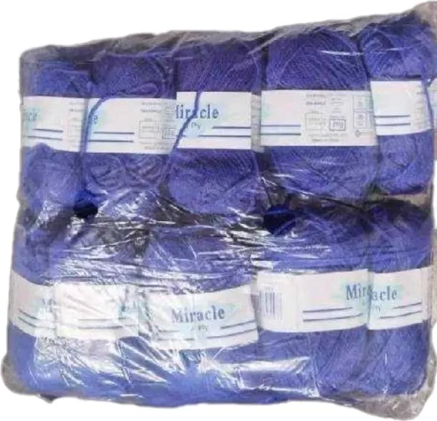 Miracle 4 Ply 422154 Blue Wool 25g Knitting Wool Art and Craft Kit