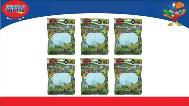 Crazy Crafts 50g Clay - Baby Blue Clay Art & Moulding Art and Craft Kit