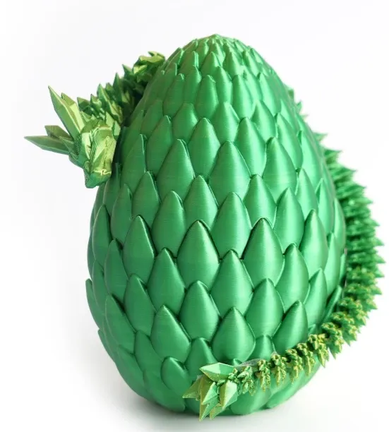 marevic 3D Printed Dragon Egg, Mystery Crystal Dragon Egg Fidget Toys Surprise Molding & Sculpture …
