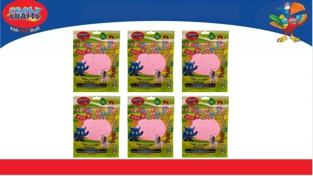 Crazy Crafts 50g Clay - Baby Pink Clay Art & Moulding Art and Craft Kit