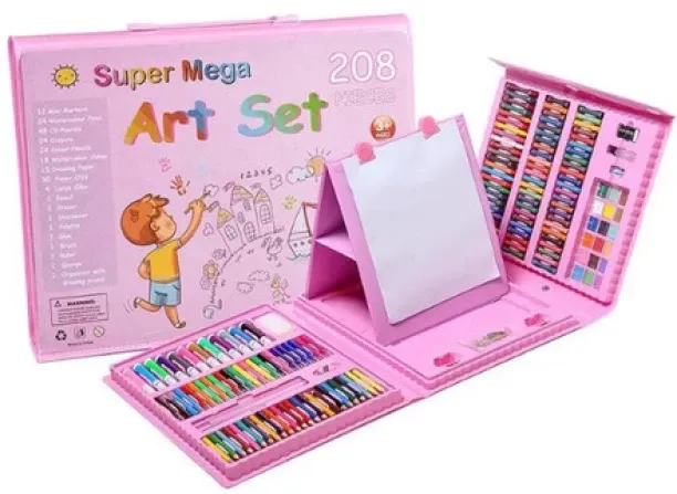 Zzztrade Tentech-Art Set Mega 208 Piece Craft Kits Art and Craft Kit