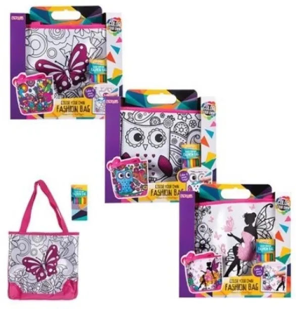 Khoki Art and Craft Diy Bag Large 28cm x 24cm 3 Pack