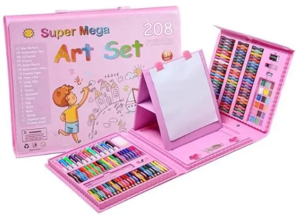 UMLILO LOGISTICS Mega 208 Piece Art Set